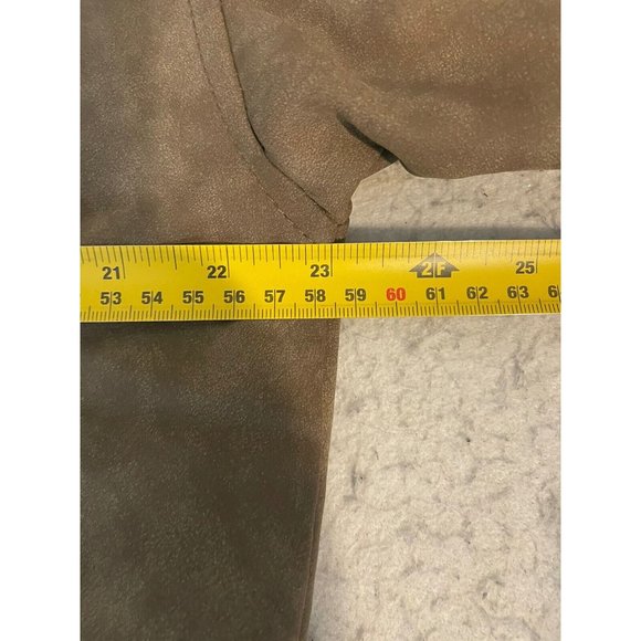 Wild Fable Faux Suede Jacket Womens Small Long Sleeve Designer Coat Button Up - Picture 11 of 12